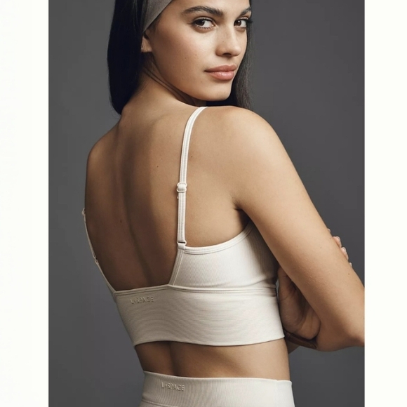 New LSpace Bone Colored Soren Top - Picture 5 of 9